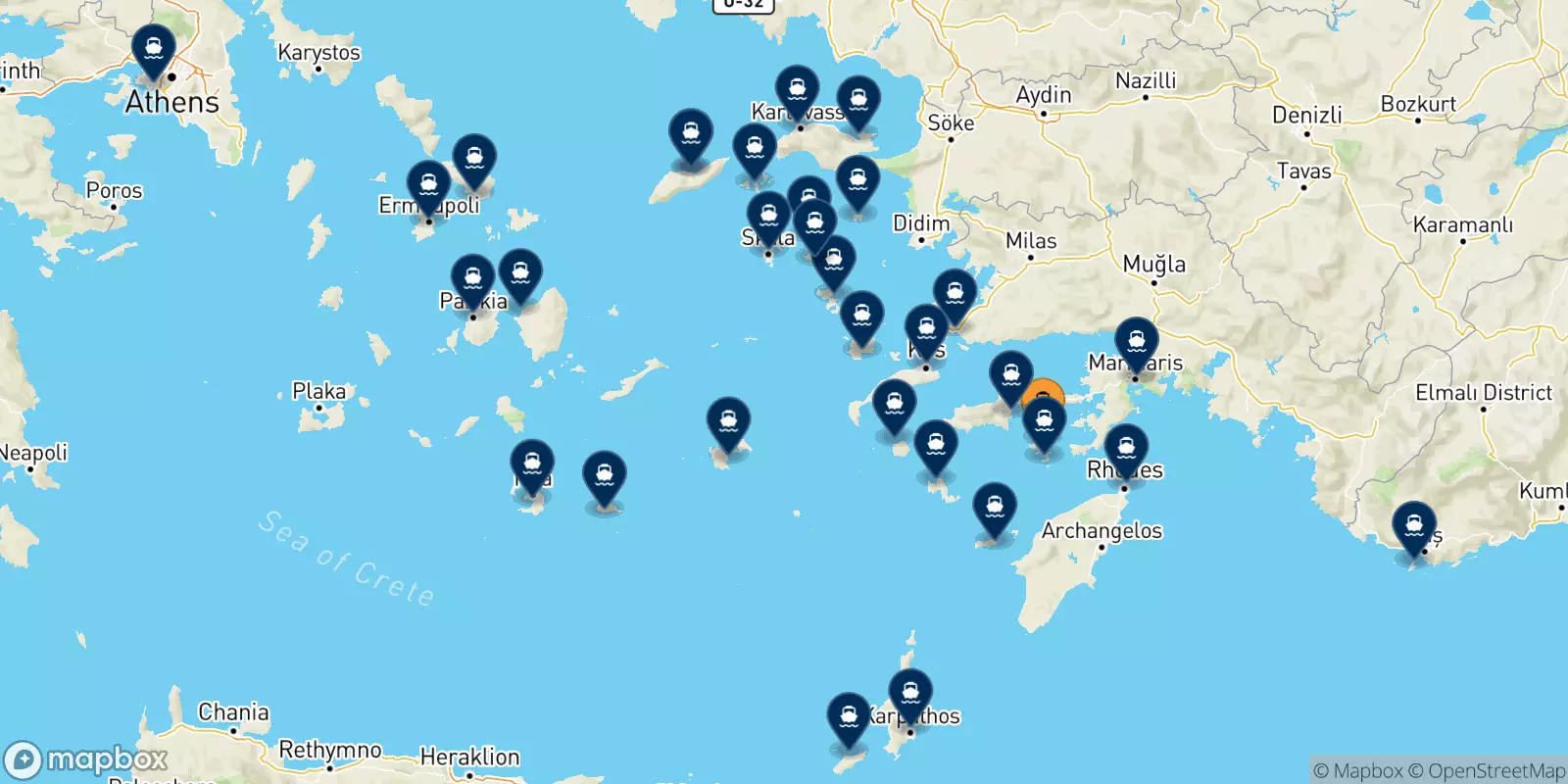 Ferries de Symi