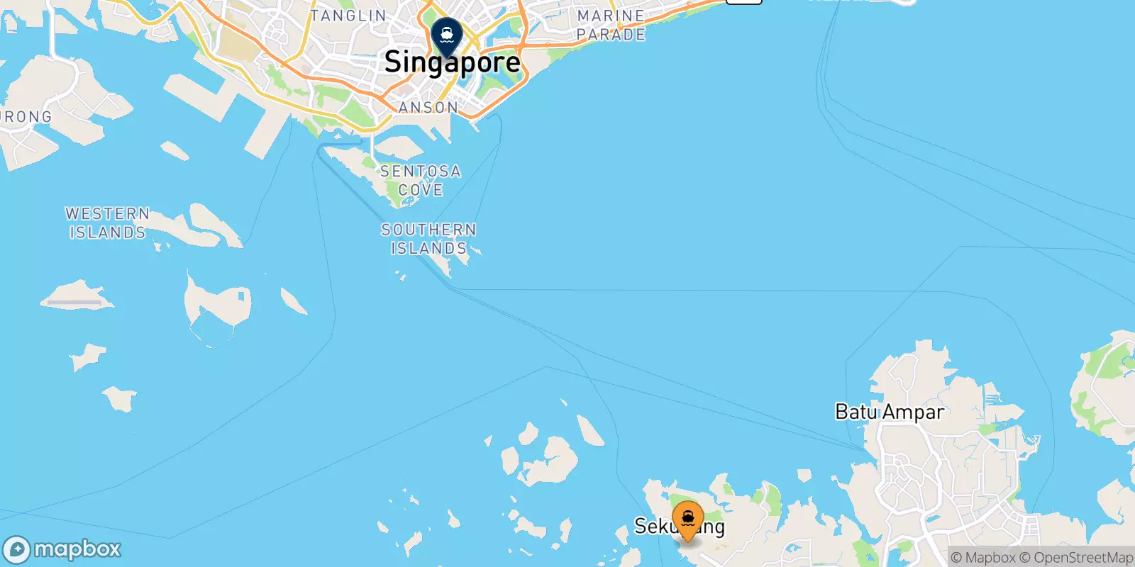 Ferries de Sekupang